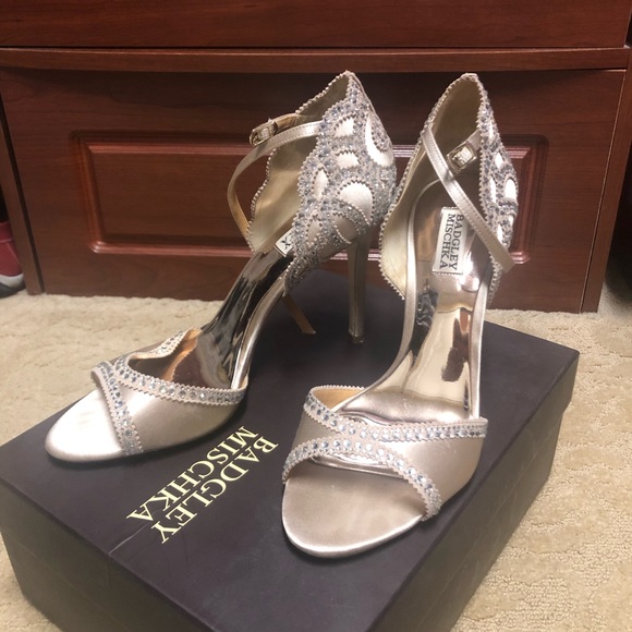 Badgley Mischka Collection - Roxy Sandal/Heel size 10 - Picture 5 of 16